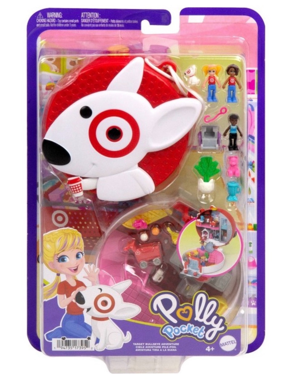 NIB - Polly Pocket x Target Bullseye Adventure Playset